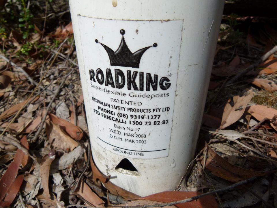 Flexible trail sign Mogo